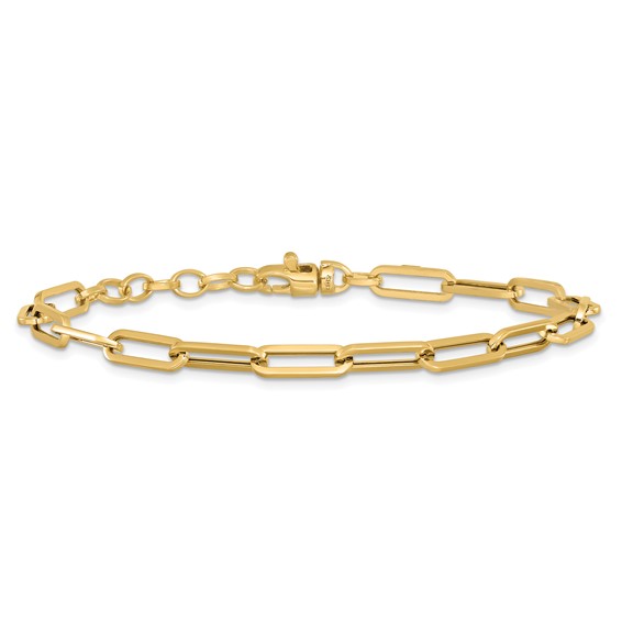 Leslie's Gold Fancy Link Bracelets