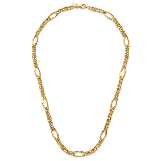 Leslie's 14k Polished Fancy Link Necklace