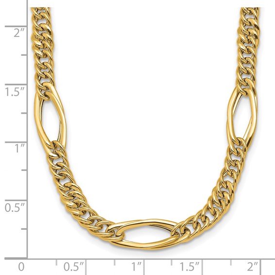 Leslie's 14k Polished Fancy Link Necklace