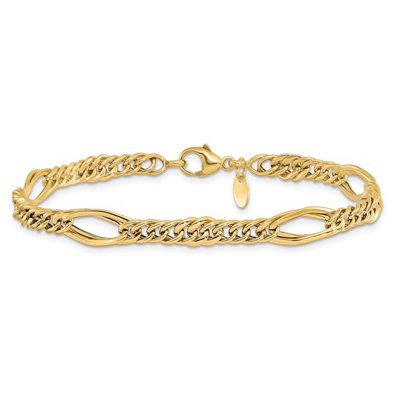 Leslie's Gold Link Bracelet