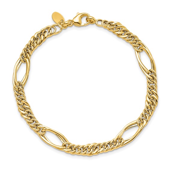 Leslie's Gold Link Bracelet