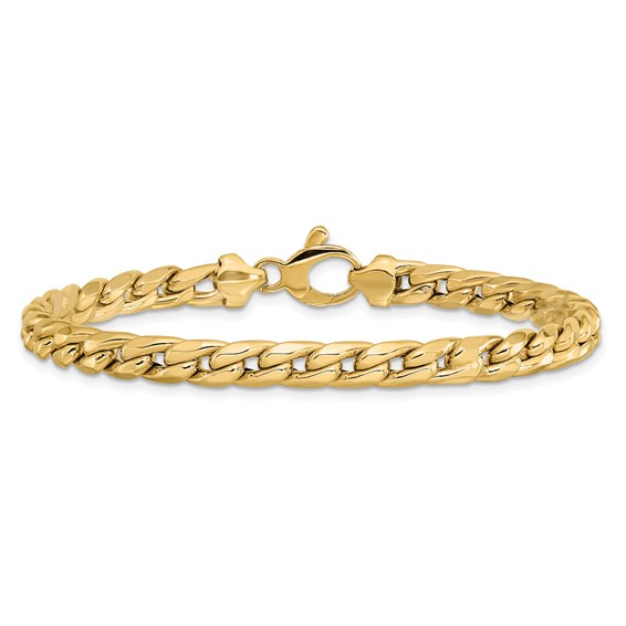 Leslie's 14k Polished Curb Bracelet