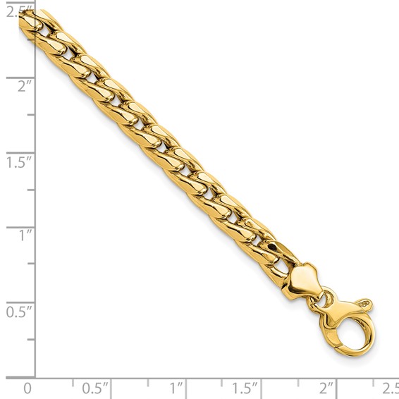 Leslie's 14k Polished Curb Bracelet
