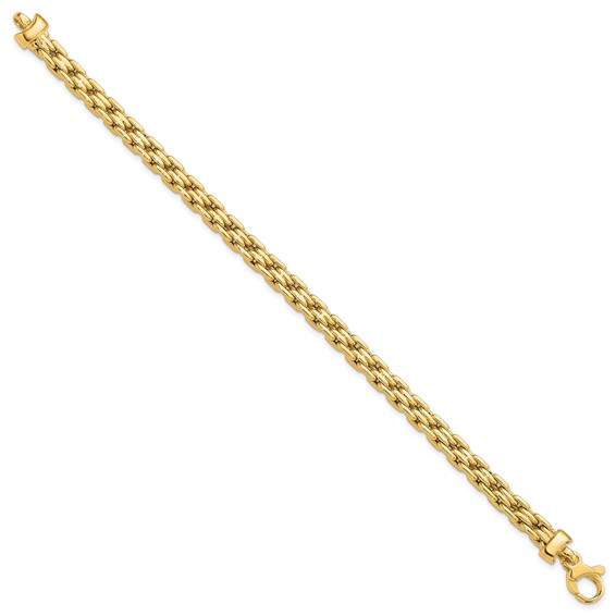 Leslie's 14K Polished Fancy Link Bracelet