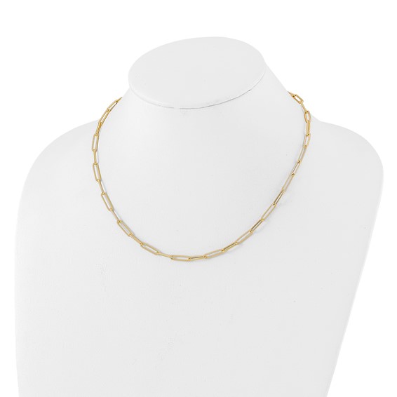 Leslie's Gold Link Necklace
