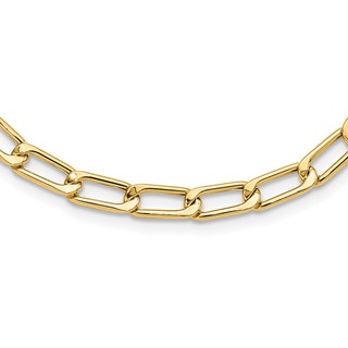 Leslie's 14K Polished Fancy Link Necklace