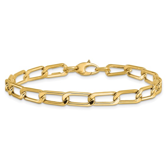 Leslie's 14K Polished Fancy Link Bracelet