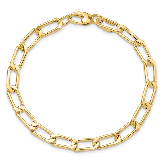 Leslie's 14K Polished Fancy Link Bracelet