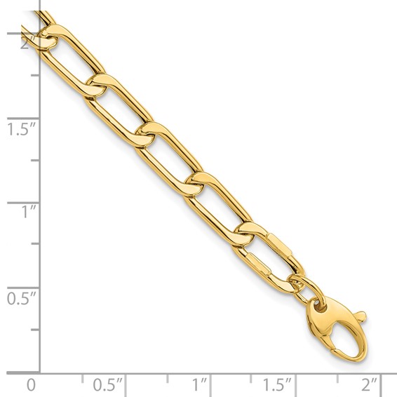 Leslie's 14K Polished Fancy Link Bracelet