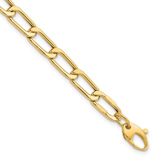 Leslie's 14K Polished Fancy Link Bracelet