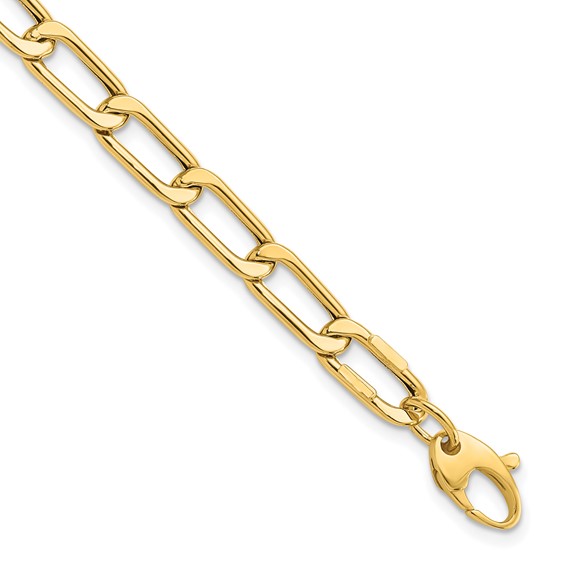Leslie's 14K Polished Fancy Link Bracelet