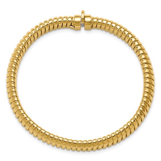 Leslie's 14K Polished 7.5mm Domed Bracelet