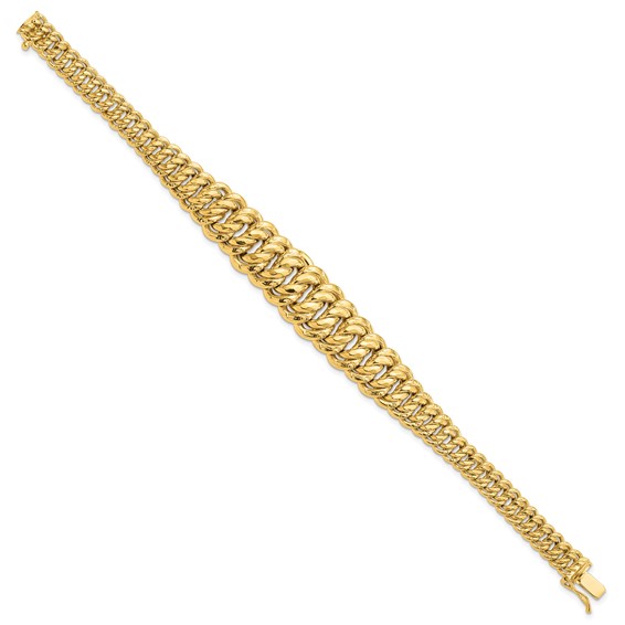 Leslie's 14K Polished Fancy Link Bracelet
