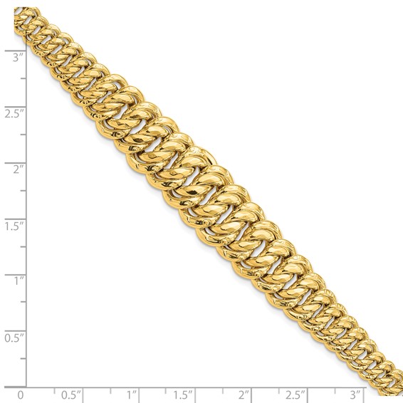Leslie's 14K Polished Fancy Link Bracelet