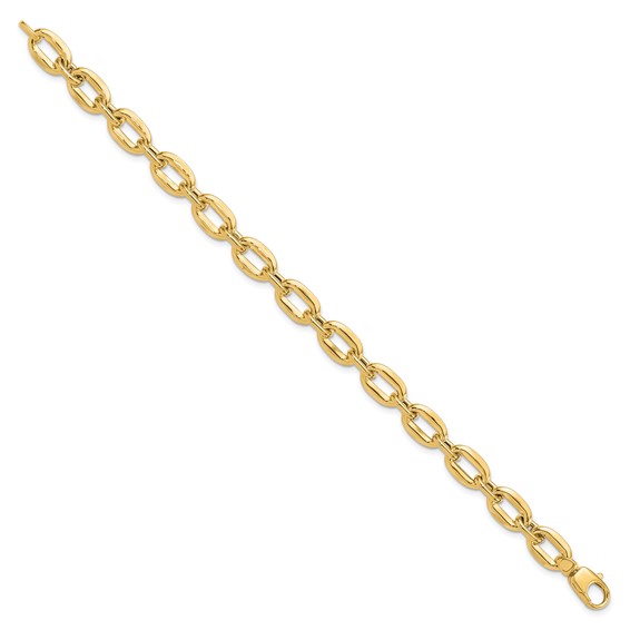 Leslie's 14K Polished Fancy Link Bracelet