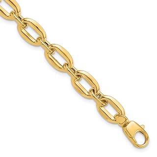 Leslie's 14K Polished Fancy Link Bracelet
