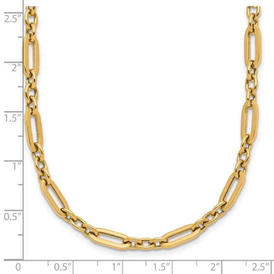 Leslie's 14K Polished Fancy Link Necklace