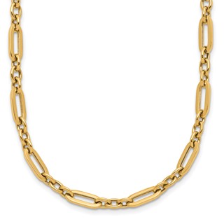 Leslie's 14K Polished Fancy Link Necklace