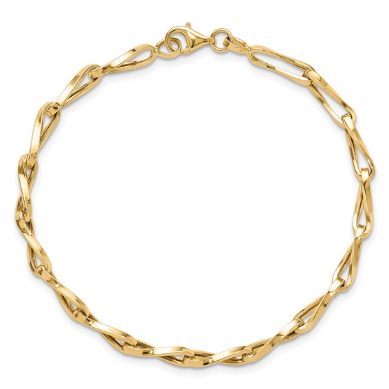 Leslie's Gold Link Bracelets