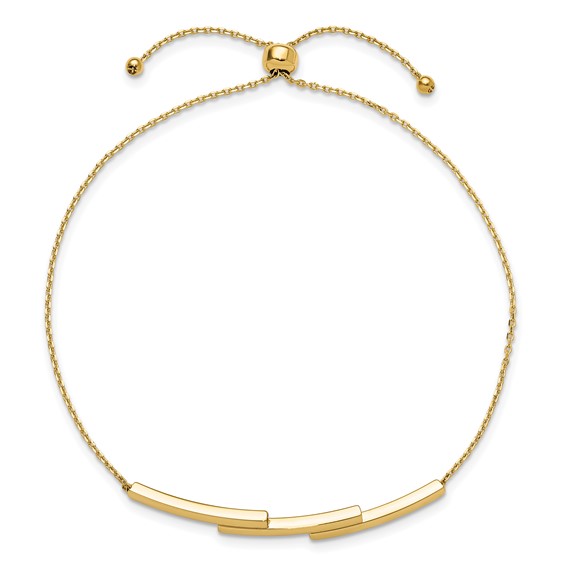 Leslie's Gold Fancy Adjustable Bangle