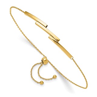 Leslie's Gold Fancy Adjustable Bangle