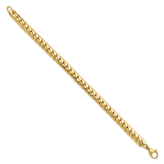 Leslie's 14K Polished Fancy Link Bracelet