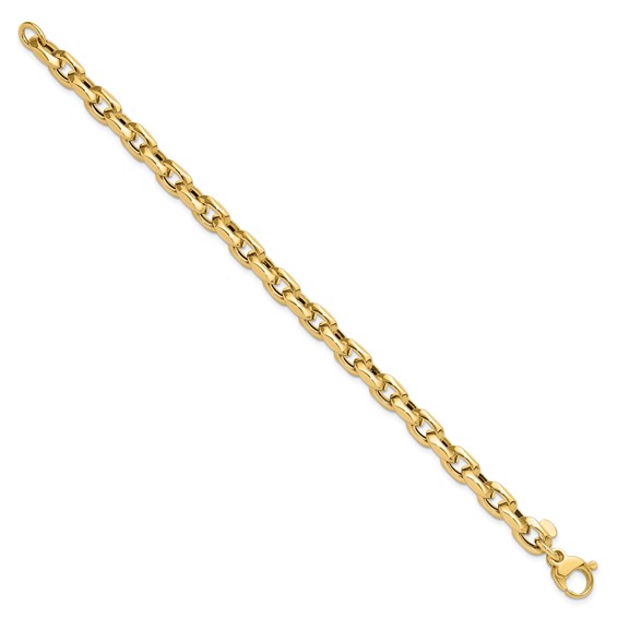Leslie's 14K Polished Fancy Link Bracelet