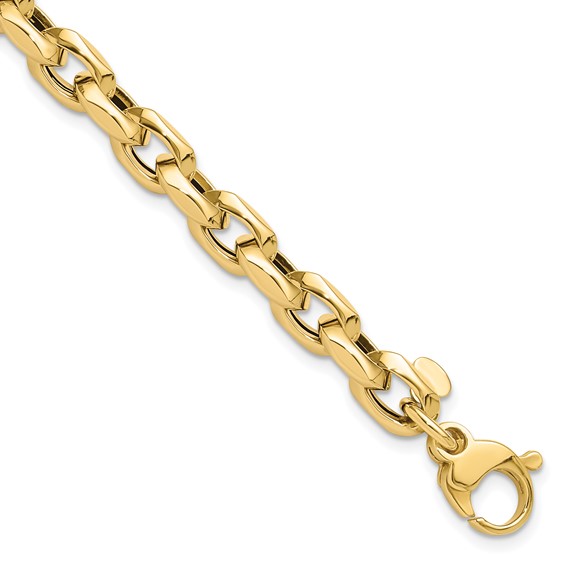 Leslie's 14K Polished Fancy Link Bracelet