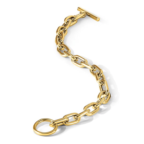 Leslie's 14K Polished Fancy Toggle Link Bracelet