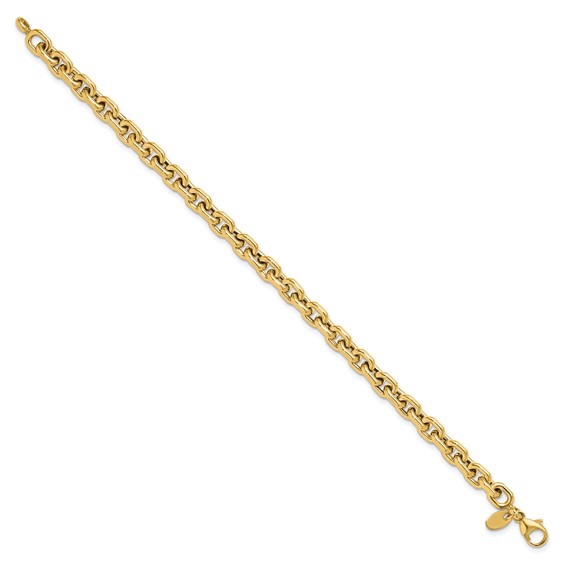 Leslie's 14K Polished Fancy Link Bracelet