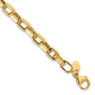 Leslie's 14K Polished Fancy Link Bracelet