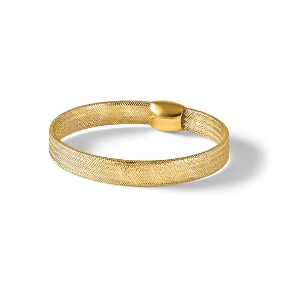 Leslie's 14K Mesh Slip-on Stretch Bracelet