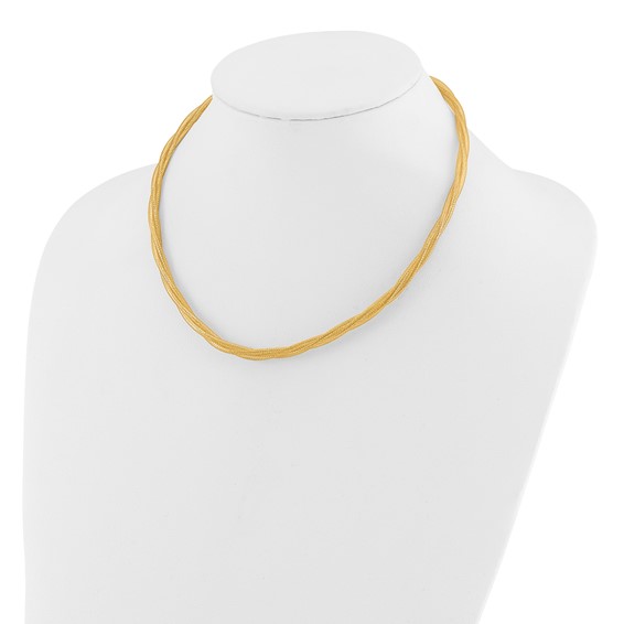 Leslie's 14K Mesh Twist Stretch Necklace