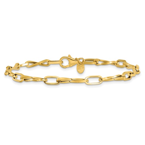 Leslie's Gold Link Bracelet
