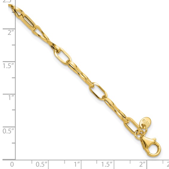 Leslie's Gold Link Bracelet