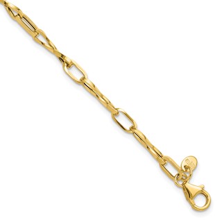 Leslie's Gold Link Bracelet