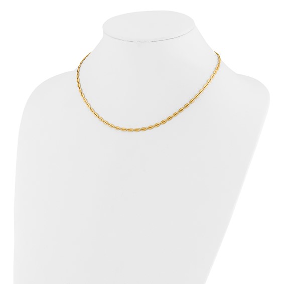Leslie's Gold Fancy Link Necklaces