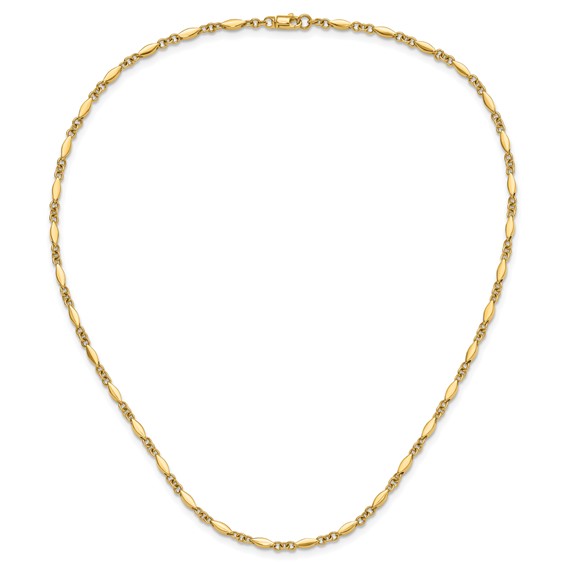 Leslie's 14K Polished Fancy Link Necklace