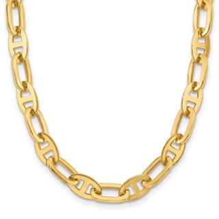 Leslie's 14K Polished Fancy Link Necklace