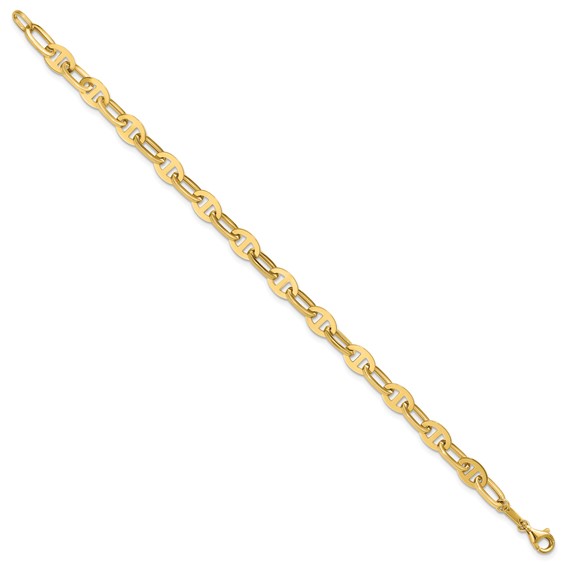 Leslie's 14K Polished Fancy Link Bracelet