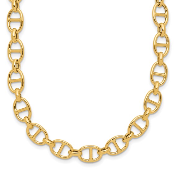 Leslie's 14K Polished Fancy Link Necklace