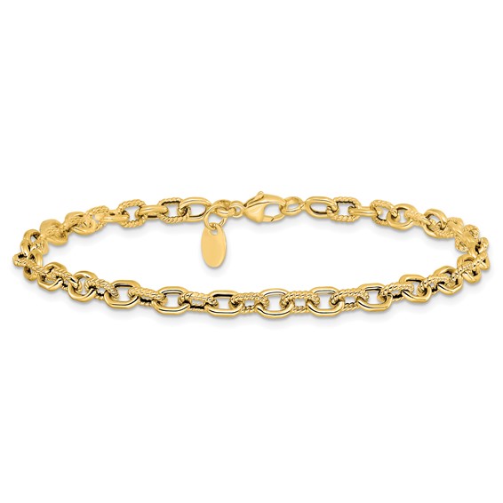 Leslie's Gold Link Bracelet