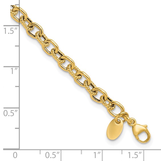 Leslie's Gold Link Bracelet