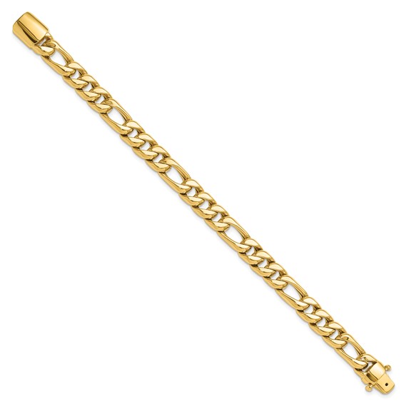 Leslie's 14K Polished Fancy Figaro Link Bracelet