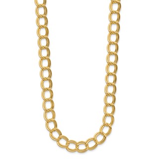 Leslie's 14K Polished Fancy Link Necklace