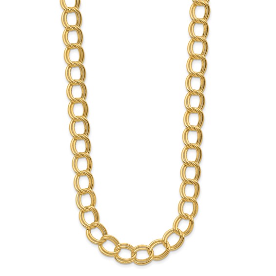 Leslie's 14K Polished Fancy Link Necklace