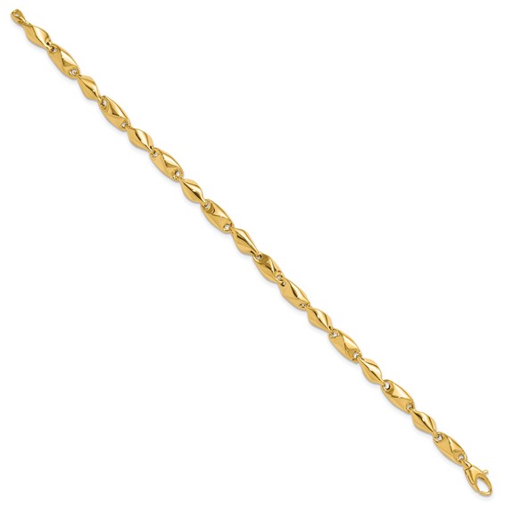 Leslie's 14k Polished Fancy Link Bracelet