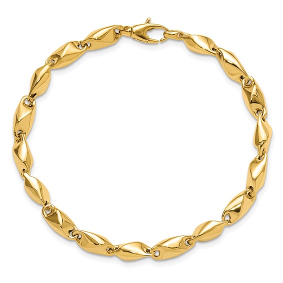 Leslie's 14k Polished Fancy Link Bracelet