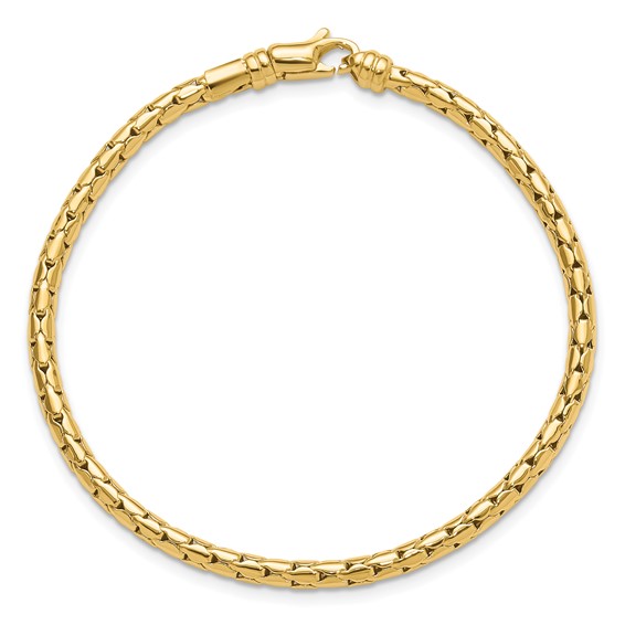 Leslie's 14K Polished Fancy Bracelet