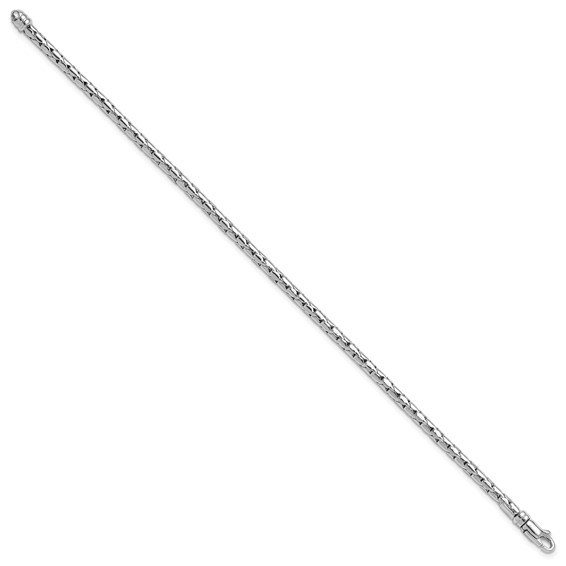 Leslie's 14K White Gold Polished Fancy Bracelet
